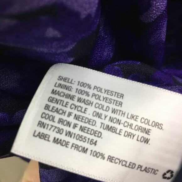 A New Day Shirt Blue Small Floral Tank Top - Picture 11 of 15